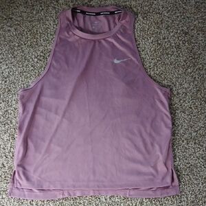 Nike Running Dri Fit Dusty Pink Athletic Tank